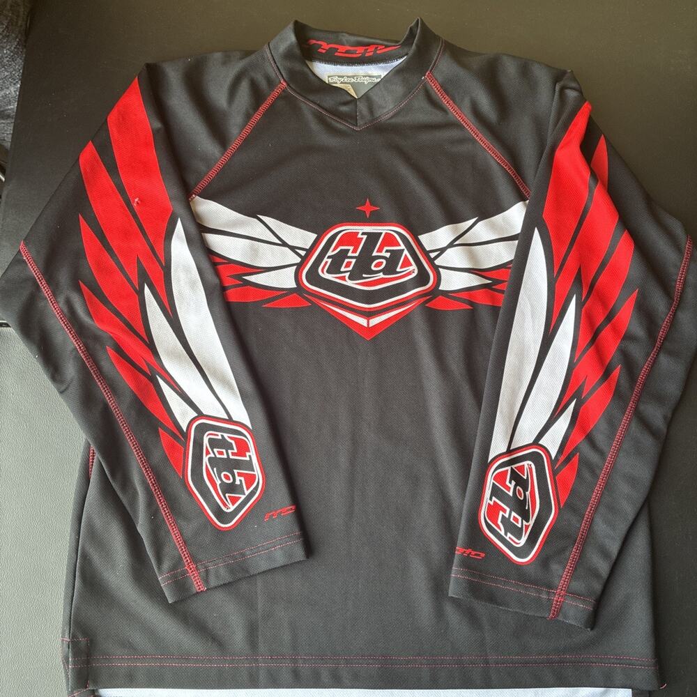 Troy Lee Designs TLD GP Pro Motocross Jersey Icon Black/Red Medium
